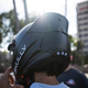 Illustration for article titled Hands On With The World's First HUD Motorcycle Helmet